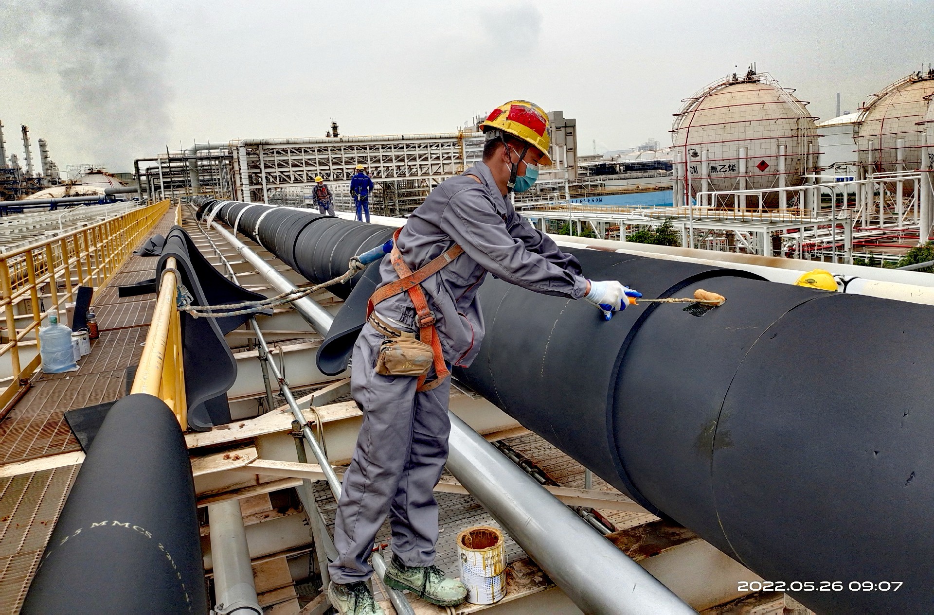 台塑(宁波)PDH新建统包工程保温保冷工程